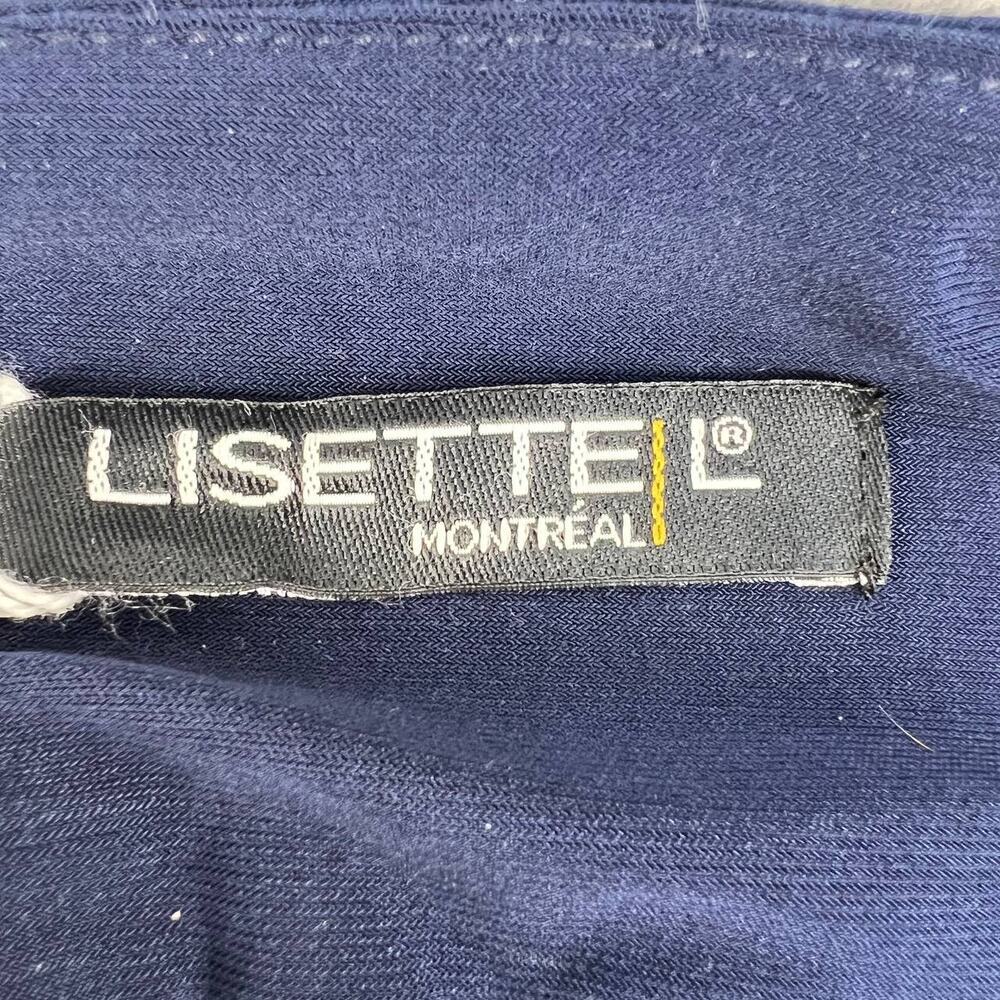 NWOT Lisette Montreal Lis Emma Capri Size Large Navy Blue - Picture 9 of 11